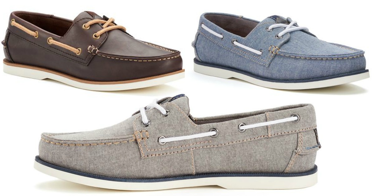 Kohl's: Sonoma Men's Boat Shoes Only $27.99 (Regularly $69.99)