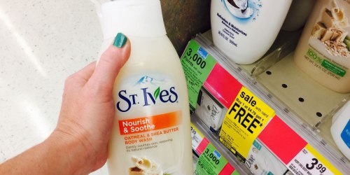Walgreens: St. Ives Body Wash Just $1.40 Each – Just Use Your Phone!