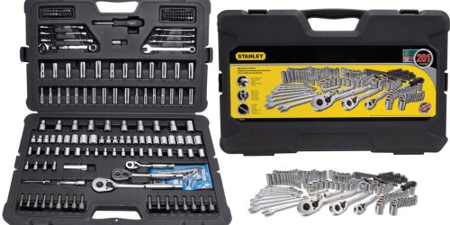 Stanley 201 Piece Mechanics Tool Set as Low as $46.92 Shipped (Regularly $115)
