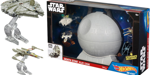 Kohl’s Cardholders: Hot Wheels Star Wars Death Star Case & Starship Set ONLY $4.19 Shipped + More