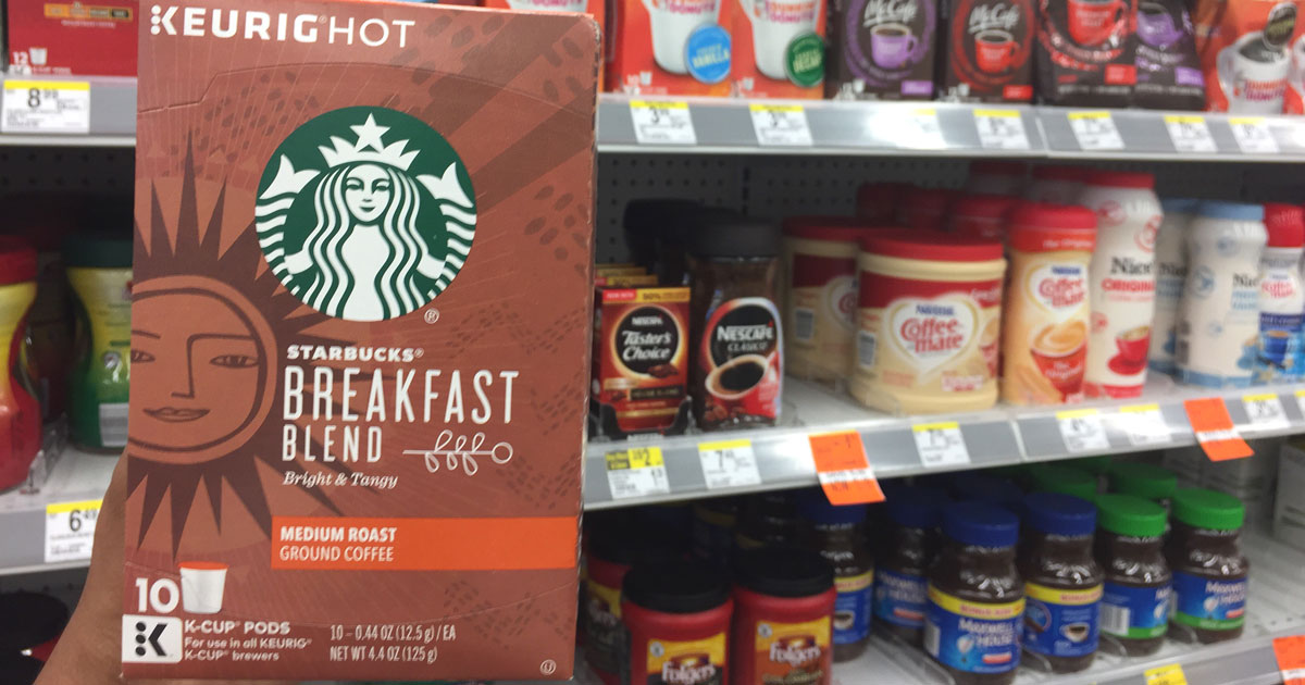 Walgreens: Starbucks 10-Count K-Cups $3 