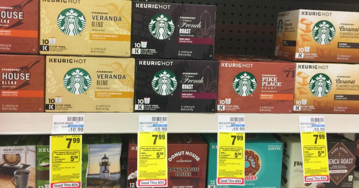CVS Shoppers! Save BIG on Starbucks KCups & Cheerios Cereals