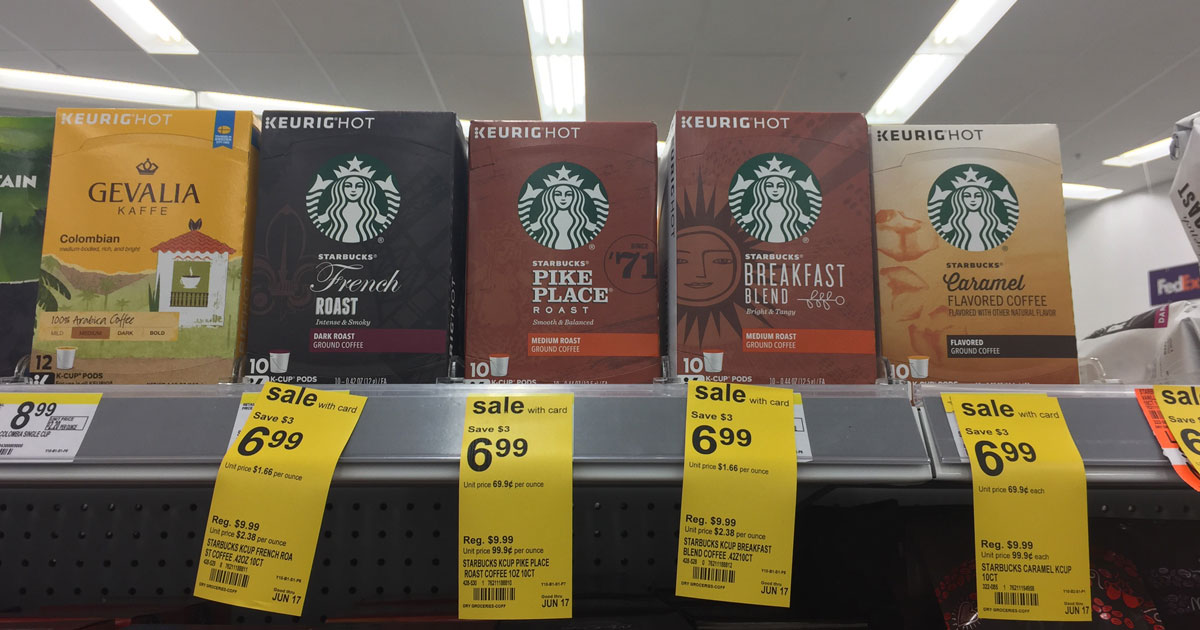 Walgreens: Starbucks 10-Count K-Cups $3 