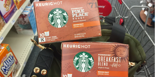 CVS: Starbucks 10-Count K-Cups ONLY $3.63 After Cash Back (Regularly $10.99)