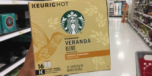 Target Shoppers! Starbucks 16ct K-Cups Starting at $5.49 (Only 34¢ Per K-cup)