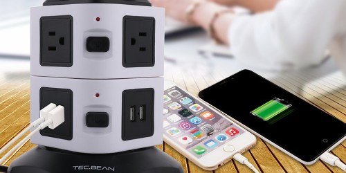 Amazon: Tec.Bean 6-Outlet Power Strip/Surge Protector w/ 4 USB Ports ONLY $17.99