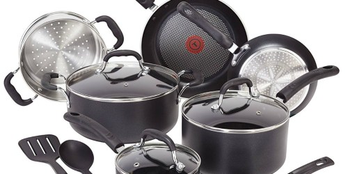 Amazon: T-fal Cookware 12-Piece Set ONLY $59.50 Shipped (Regularly $91) & More Deals