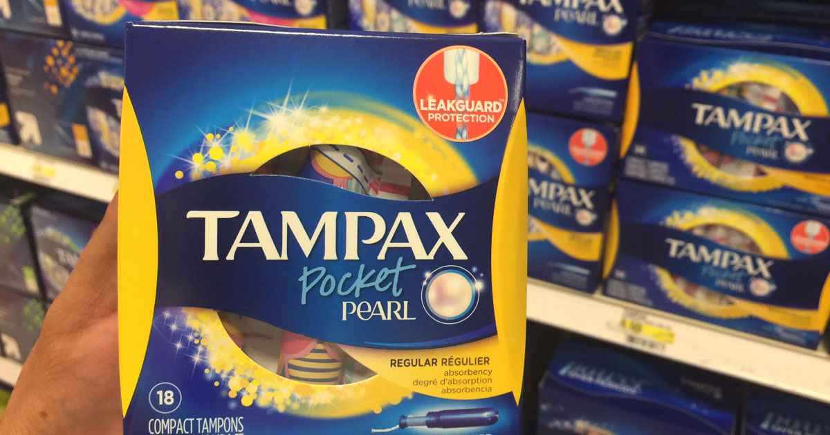 Six New Always & Tampax Coupons = 18 Count Box of Tampons Just 14¢ At