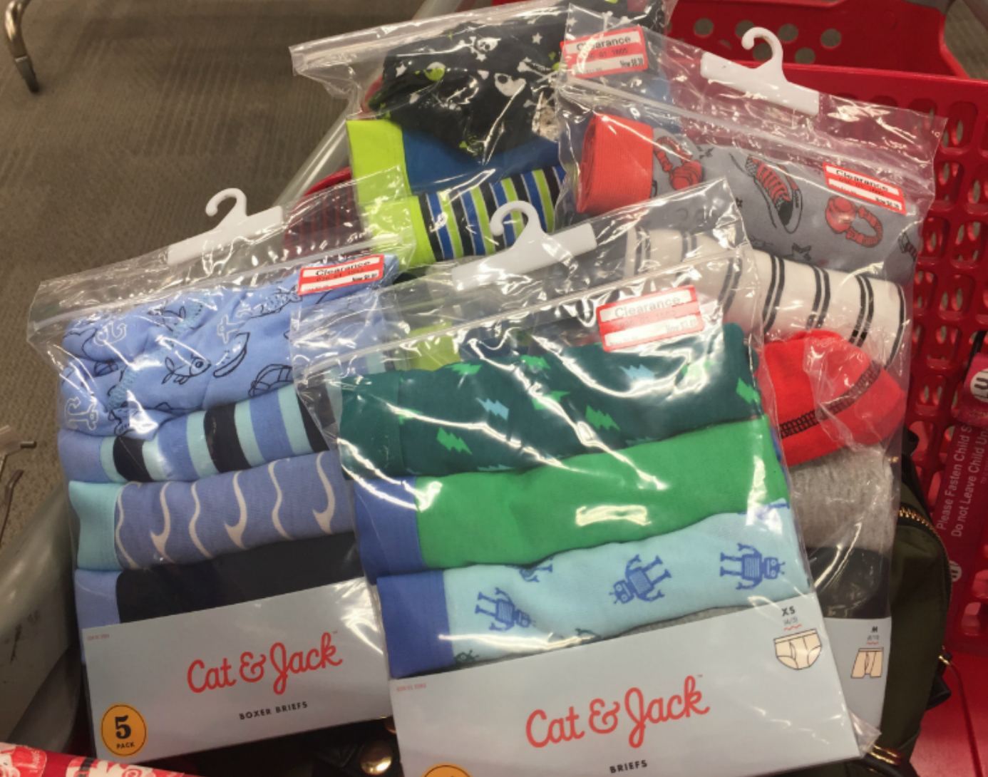 Target Clearance Finds 70 Off Cat & Jack Kid's Underwear & More