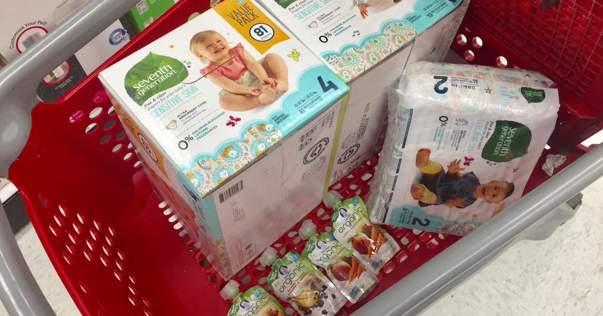 target seventh generation diapers
