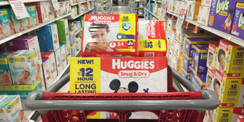 Target Shoppers ~ $75 Worth of Huggies Diapers, Baby Wipes & More UNDER $40