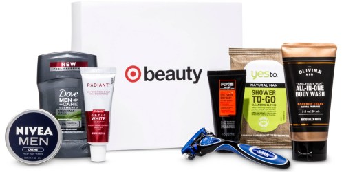 Target: FOUR Men’s Beauty Boxes Only $15 Shipped After Gift Card ($96+ Value) – Just $3.75 Each