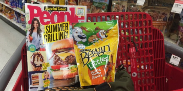 Target Shoppers! People Magazine & Purina Beggin’ Strips Just $2.71 For BOTH After Gift Card