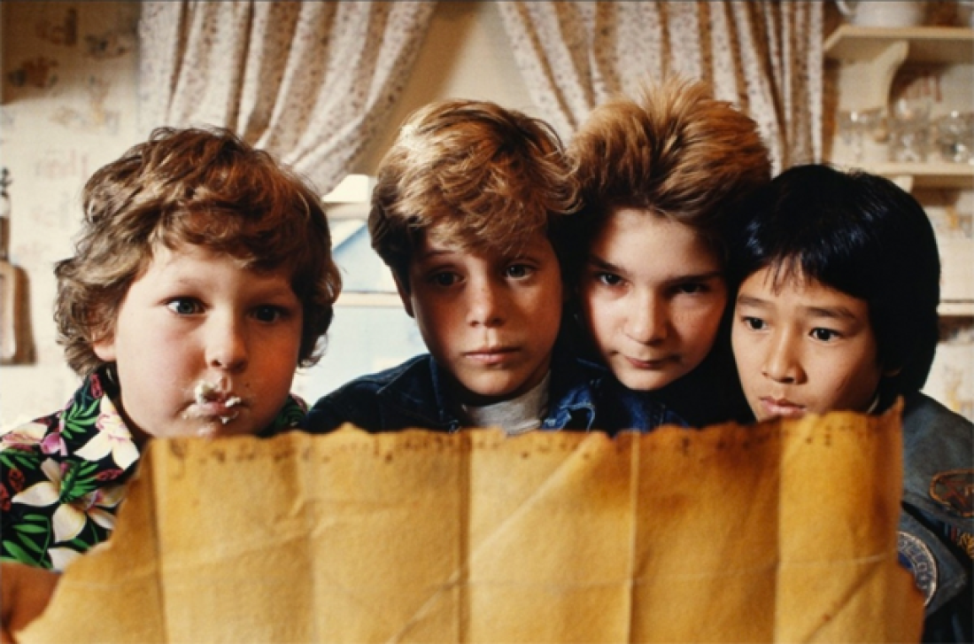 Of the many Halloween movies The Goonies, which starts October 1st, 2018