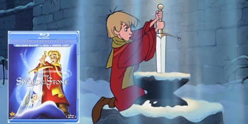 Disney’s The Sword in the Stone 50th Anniversary Edition Blu-ray ONLY $9.99
