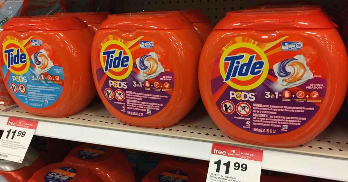 Target: Awesome Buys on Tide PODS, Bounce Dryer Sheets & More Laundry ...
