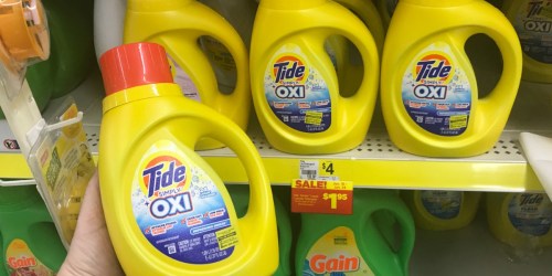 Dollar General: Tide Simply OXI Laundry Detergent ONLY 95¢ (Regularly $4)