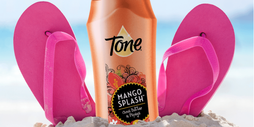 NEW $2/2 Tone Body Wash or Bar Soaps Coupon = 16 oz. Body Wash ONLY $1.02 Each at Target