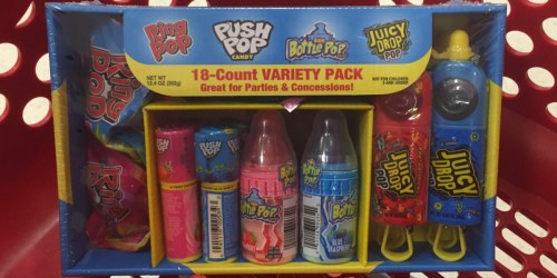 Target: Topps Candy 18-Count Variety Pack Just $9.09 – Includes Baby Bottle Pops, Ring Pops & More!