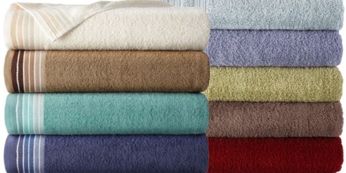 JCPenney: 7 Home Expressions Bath Towels Only $17.93 (Just $2.56 Per Towel)