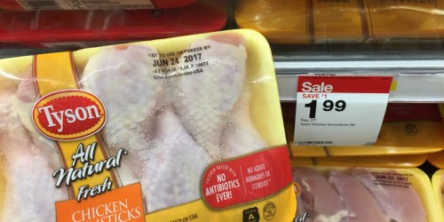 Target: Tyson Fresh Chicken Drumsticks 2-Pound Pack ONLY $1.69 & More