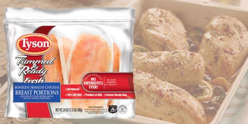 Target: Tyson Fresh Boneless Skinless Chicken Breasts 1.5 Lb Bag Only $4.49 (Just $2.99 Per Pound)