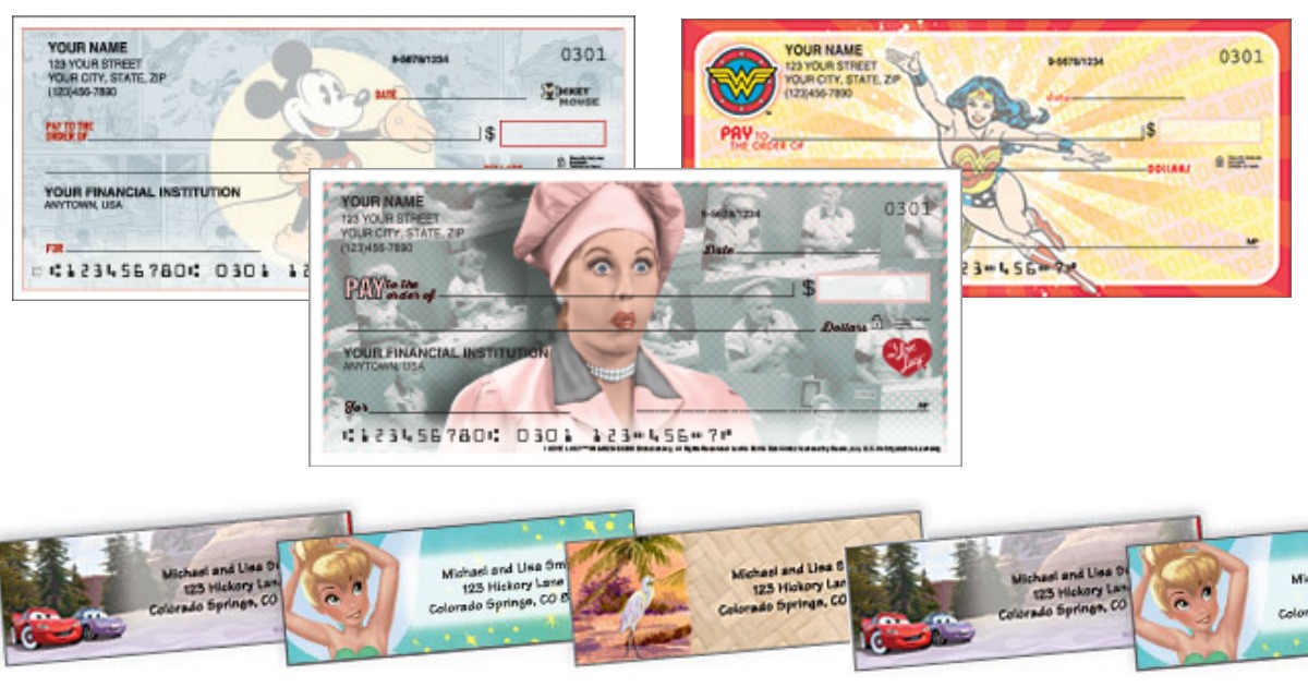 2 Boxes of Regular Checks 6.99 Each Shipped + FREE Address Labels