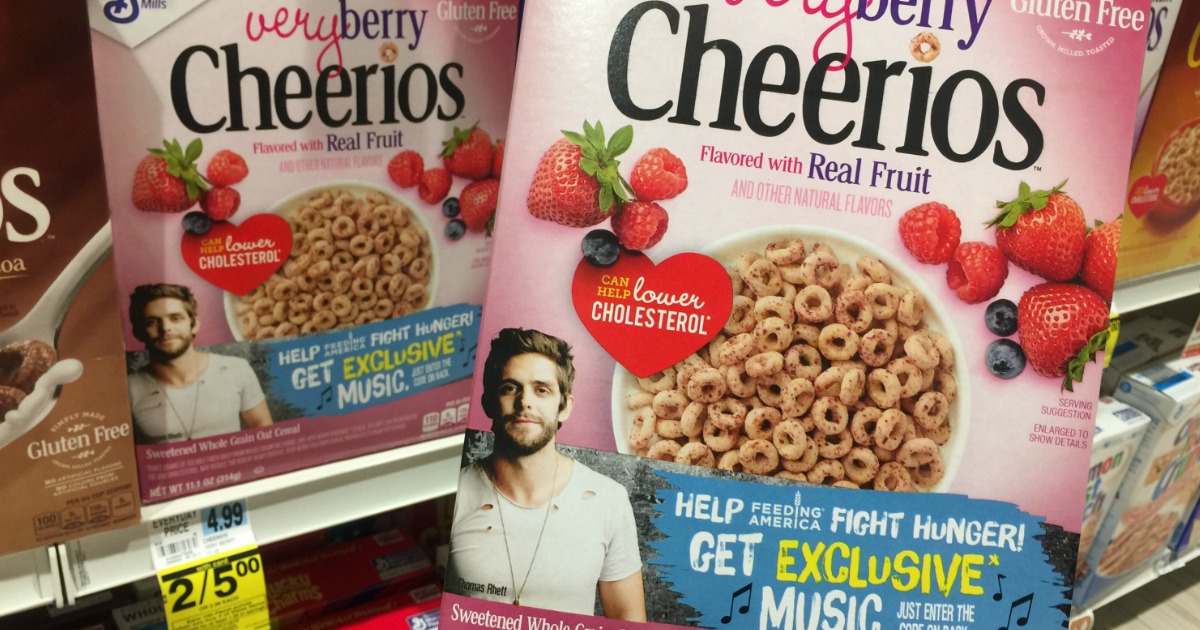 Rite Aid Very Berry Cheerios ONLY 1 Per Box (Regularly 5)