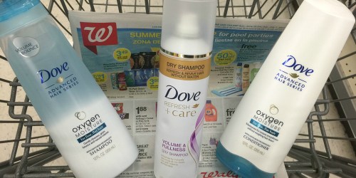 Walgreens: Dove Hair Care ONLY $3 Each After Bonus Points (No Coupons Needed)