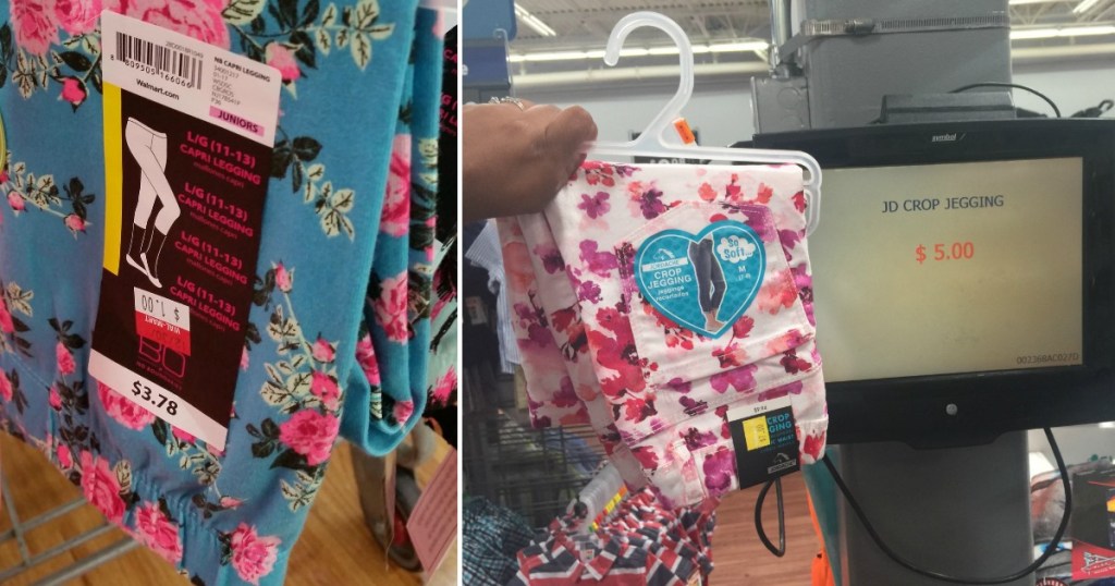 Walmart Clearance: No Boundaries Juniors' Capri Leggings Possibly Only $1 &  More