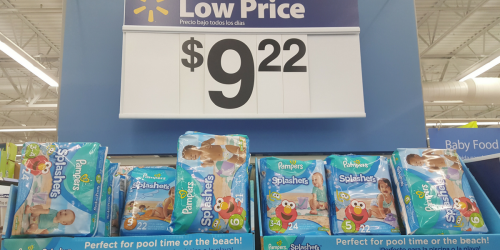 Walmart: Pampers Splashers Swim Diapers Only $3.72 After Cash Back (Regularly $9+)
