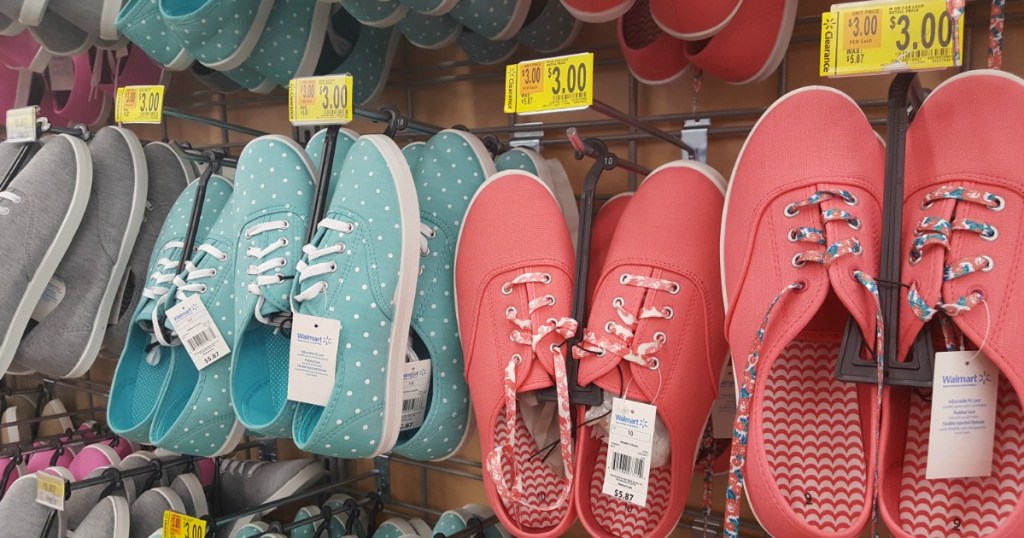 Cheap Shoes Alert! Walmart Clearance = $3 Sneakers, $3 Slippers AND ...
