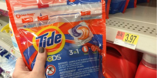 Walmart: Tide Pods or Gain Flings Detergent 16-Count Only $1.97