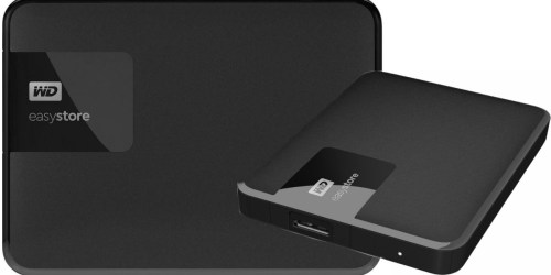 Best Buy: WD Easystore 1TB Portable Hard Drive $39.99 Shipped + Free $20 Shutterfly Credit