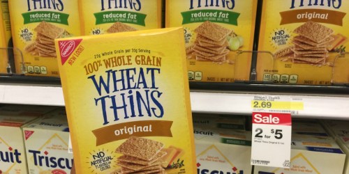 Stock Up on Snacks at Target! 90¢ Wheat Thins, $1.50 Chips Ahoy & More