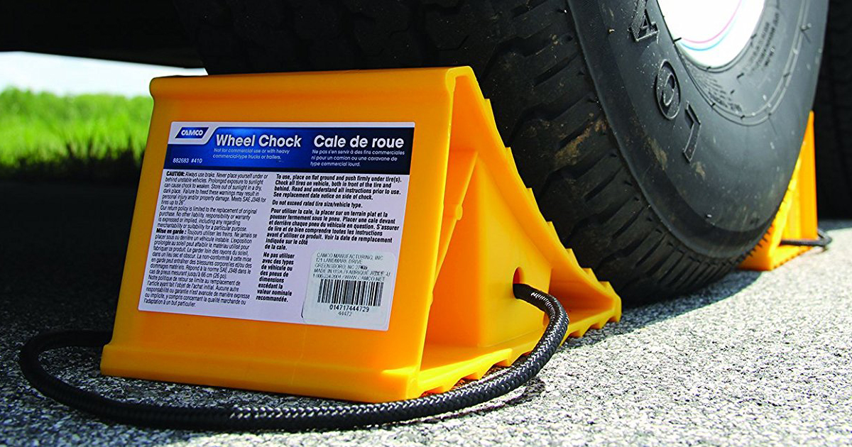Amazon Prime Wheel Chock w/ Rope Only 2.73 Shipped (Regularly 10)