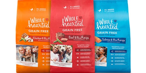 Petco Shoppers! Free 6 Pound Bag Of Whole Hearted Dog Food w/ ANY Purchase