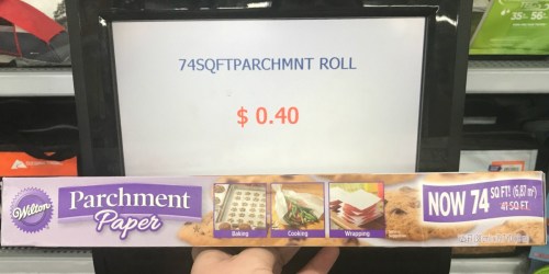 Walmart: Wilton Parchment Paper 45 Sq. Ft. Roll Possibly Only 40¢