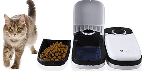 Amazon: WOPet Automatic Pet Feeder Bowl Just $14.79 (Regularly $20)