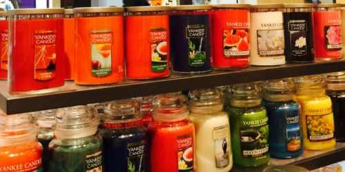 WOW! Large Yankee Candles Only $9.33 Each (Regularly $27.99)
