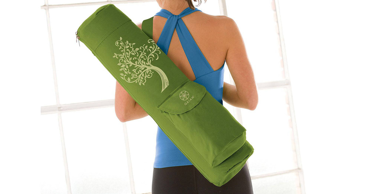 Embroidered Yoga Mag Bag