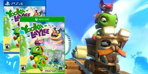 Best Buy: Yooka-Laylee PS4 or Xbox One Game Just $19.99 (Regularly $39.99)