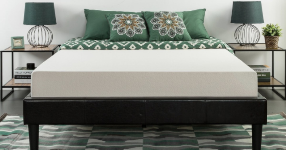 Amazon Zinus Memory Foam Green Tea Mattresses Starting at 89.99