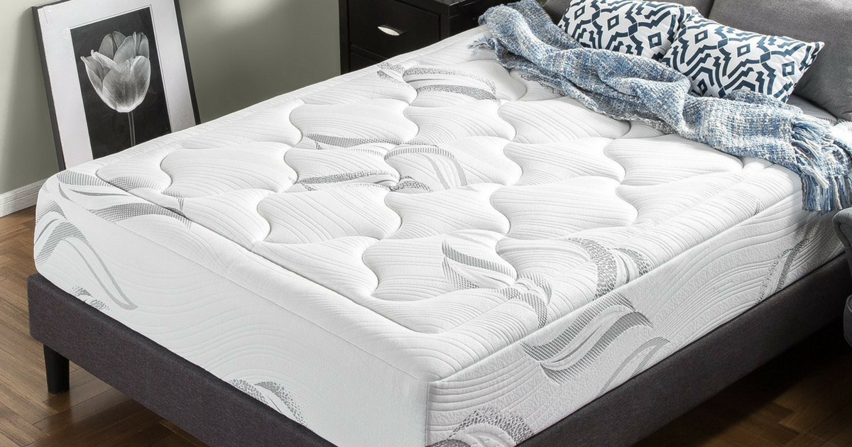 zinus 12 memory foam mattress queen