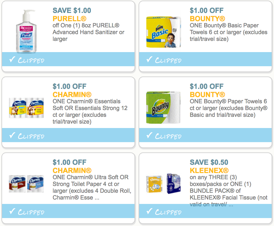 Top 6 Household Essentials Coupons to Print Now