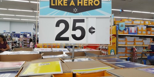 Walmart.com: Spiral Notebooks ONLY 25¢