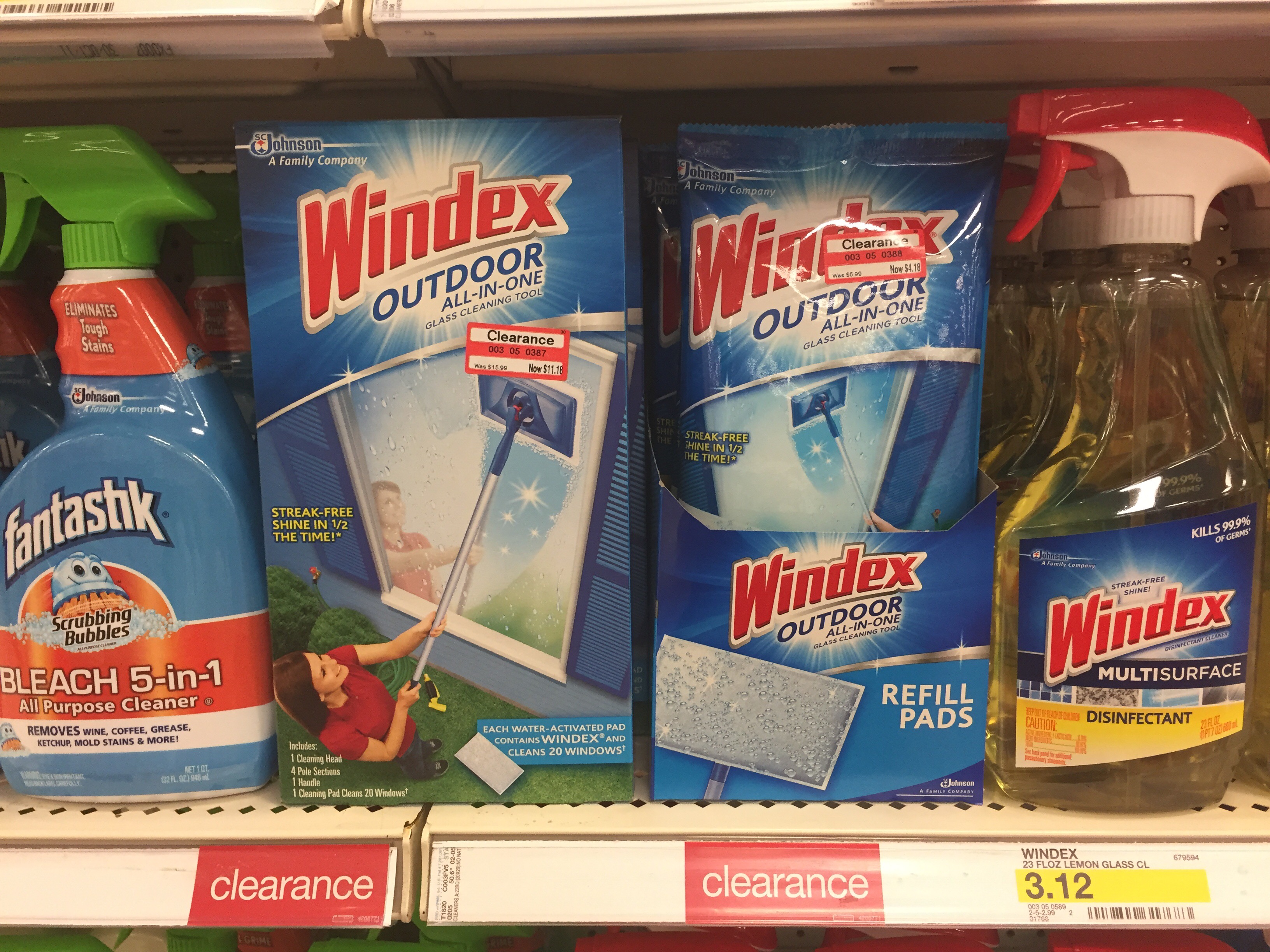 9 New SC Johnson Cleaning Coupons = Windex Glass Cleaning Pads Just 1.