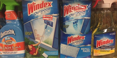 9 New SC Johnson Cleaning Coupons = Windex Glass Cleaning Pads Just $1.68 at Target (Reg. $5.99) + More