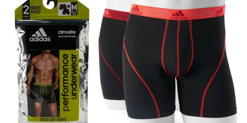 Kohl’s Cardholders: Men’s Adidas Athletic Boxer Briefs 2-Packs Just $10.50 Each Shipped + More