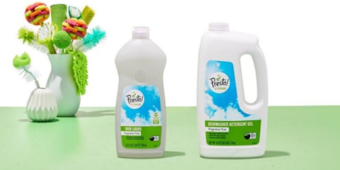 Amazon: 40% Off Household Essentials = 6 Pack Presto Dish Liquid Only $10 Shipped (Reg. $20)